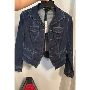 NWT WHBM Denim Jean Jacket (0P)